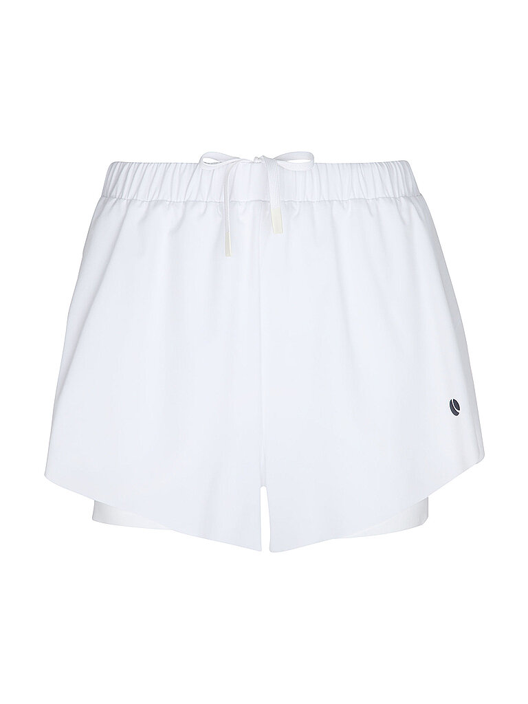 BJÖRN BORG Damen Tennisshorts ACE 2in1 weiss | XS